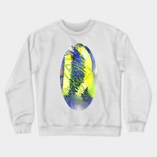 Oval Abstract Crewneck Sweatshirt